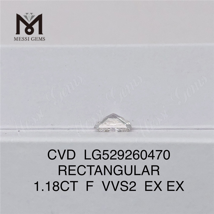 1.18CT F VVS2 EX EX CVD Lab Diamond IGI Certificate