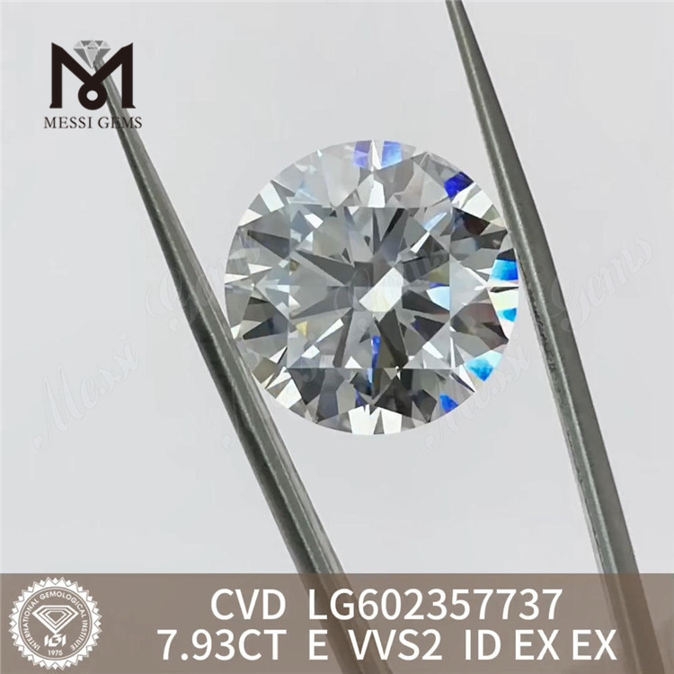 7.93ct E VVS2 ID EX CVD Diamond Pectus Online Pretium et Pulchritudo LG602357737