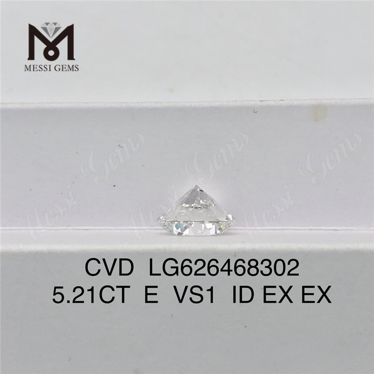 5.21CT E VS1 ID CVD Laboratorium Diamond LG626468302丨Messigems