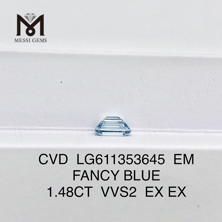 1.48CT VVS2 EM CAERULEUM CVD iaspis LG611335645丨Messigems 