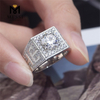 Procuratio Nuptialis Lab Diamond Ring Pro Men in 10k Nuptialis Band Men丨Messijewelry
