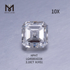 3.10ct AS CUT H VS1 lab crevit asscher diamond