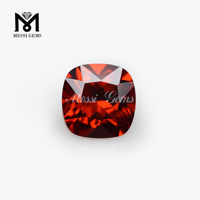 tutus 6x6mm pulvinus carbunculus cubicus zirconia sectus