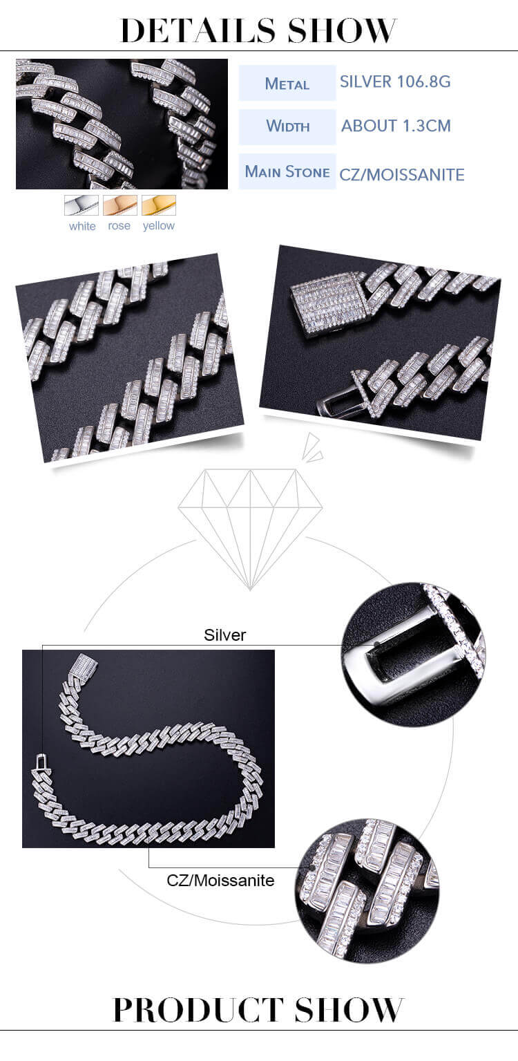 Moissanite Cuban Link