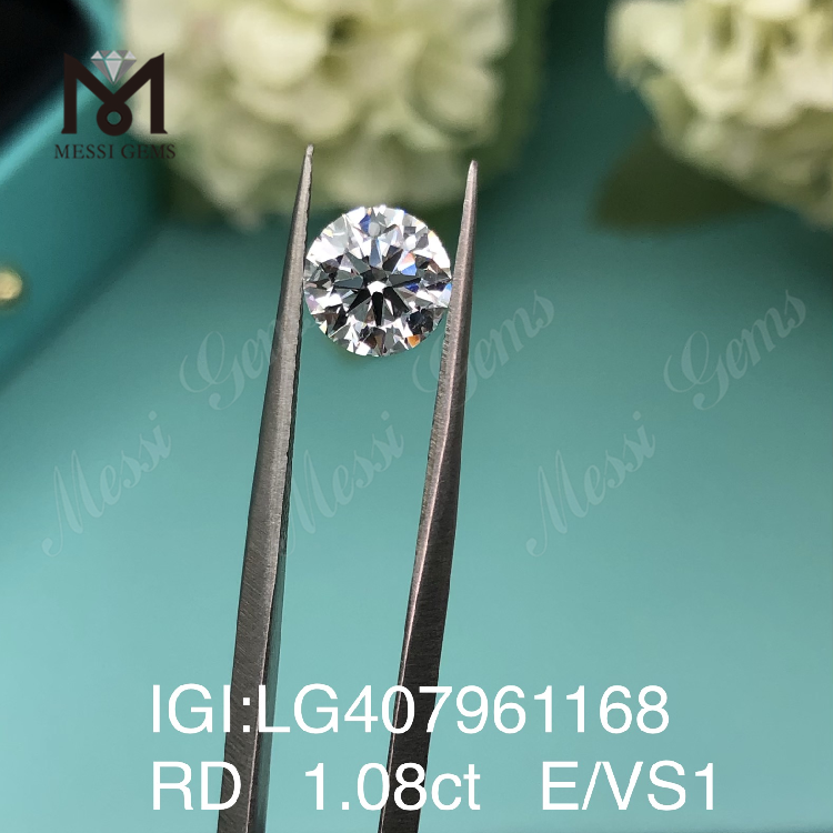 1.08CT E/VS1 circum IGI lab iaspis 1ct lab iaspis in sale