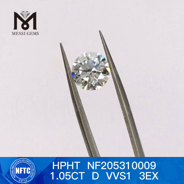 1.05CT D VVS1 3EX Solve circum Brillant Lab Diamond Factory Price 