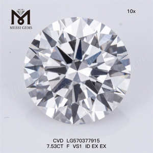 7.53CT F VS1 ID EX pretio lab adamas crevit CVD LG570377915