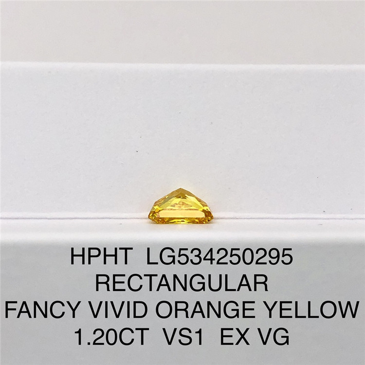 1.20ct Yellow Lab Diamond VS1