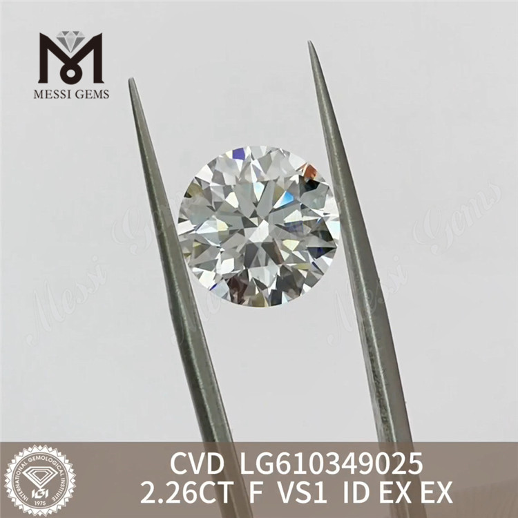 2.26CT F VS1 Lab Grown Perfectio Artificialis Diamonds for sale Explore丨Messigems CVD LG610349025