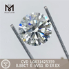 8.88CT E VVS1 ID officina adamantibus crevit CVD LG631425359丨Messigems 