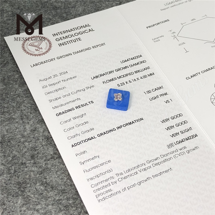 1.00CT LUX AMARYLLIS FLOREUS VS1 CVD LG647442204