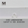 5.61ct E VS1 ID lab adamantibus excultus CVD LG624443166丨Messigems