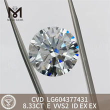 8.33ct igi certified diamond E VVS2 for Creandi Custom Engagement Rings丨Messigems LG604377431