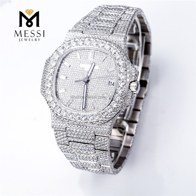 Luxurious Timepieces VVS Moissanite Watch Premium Quality MSA-581