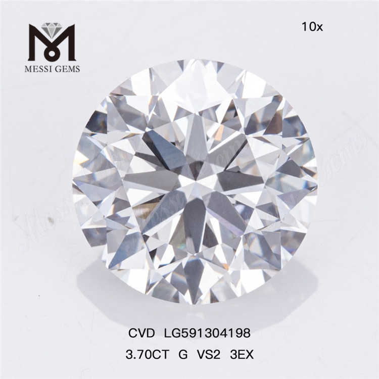 3.70CT G VS2 3EX CVD Diamond for Tutus Quality and Savings LG591304198丨Messigems