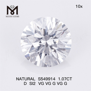 1.07CT D SI2 Pulchritudo solve Naturalia Diamond Craft Visio Tua