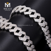 12mm latitudo 18inch 925 Ancilla argenteus e monili cubico zircon