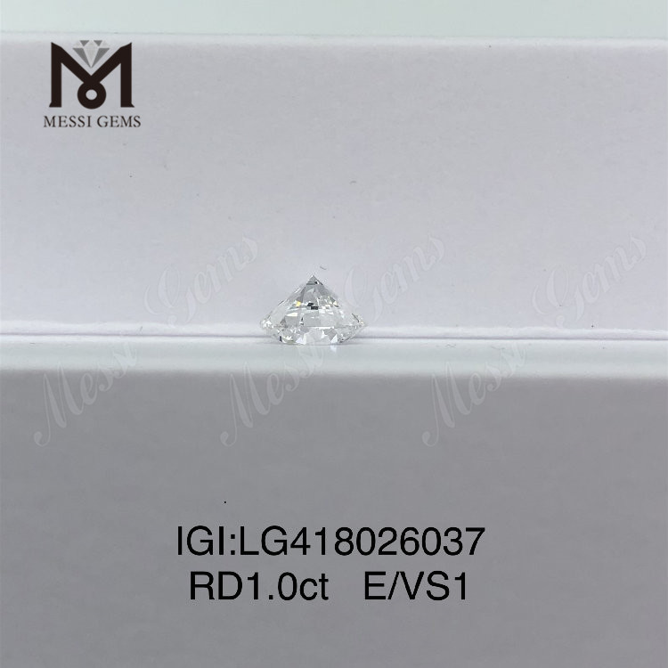 1 carat E/VS1 EX VG lab adamas rotunda 