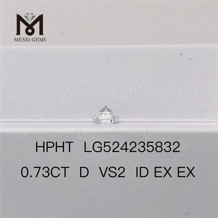 0.73CT D VS2 ID EX EX HPHT Man Diamond Factory Price