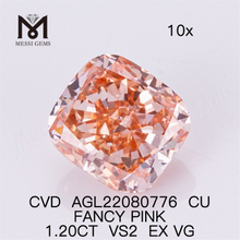 1.20CT PINK VS2 EX VG CU lab adamantes rosei AGL22080776 