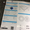 HPHT Round Shape Lab Diamond 0.623CT D VVS1 3EX