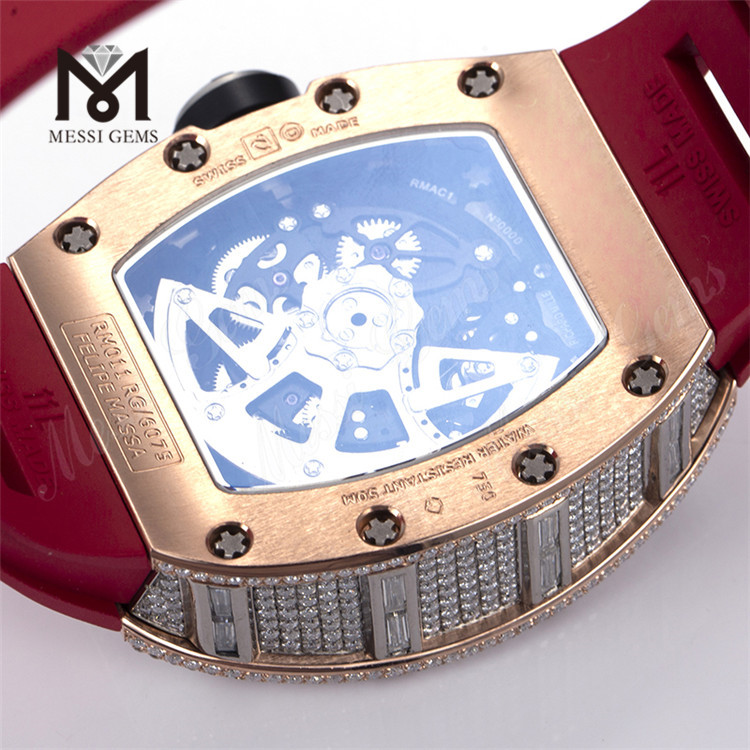 Deliciae Vvs Moissanite Watch Custom Design