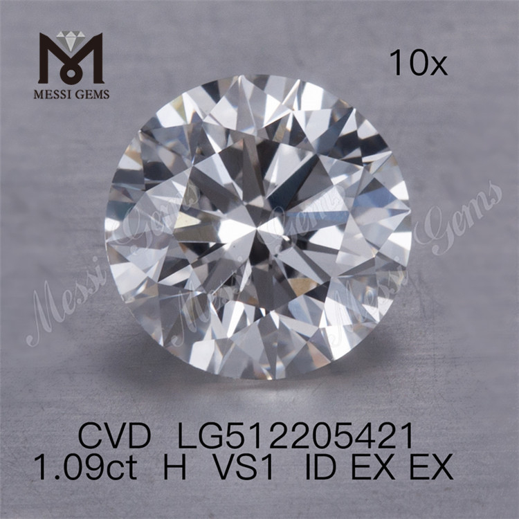 1.09ct H lab adamas nobis solvat cvd adamas officinas pretium