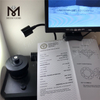 officinas pretium 3.01ct G SI1 rotunda figura soluta synthetica lab crevit adamas