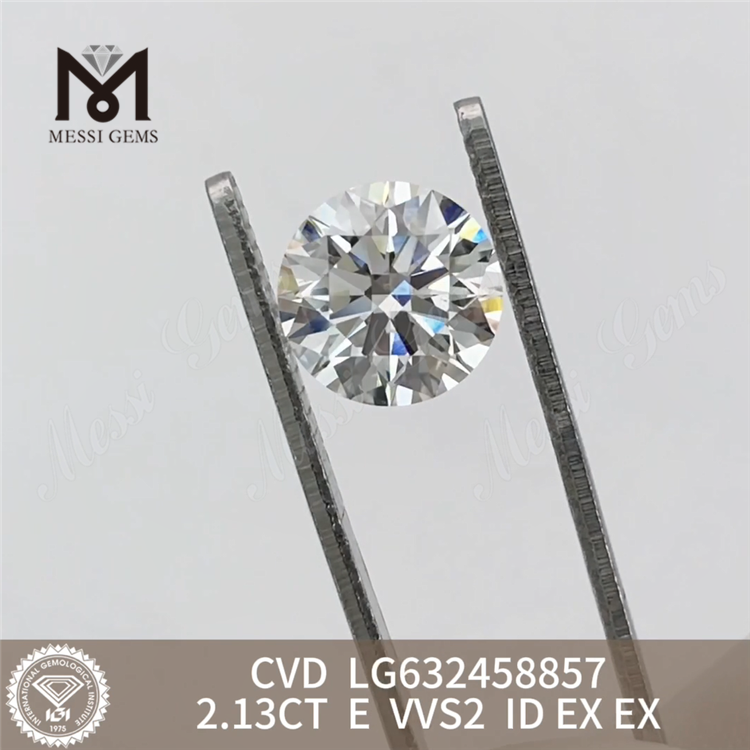 2.13CT E VVS2 ID EX EX CVD 2ct adamantibus confictis LG632458857