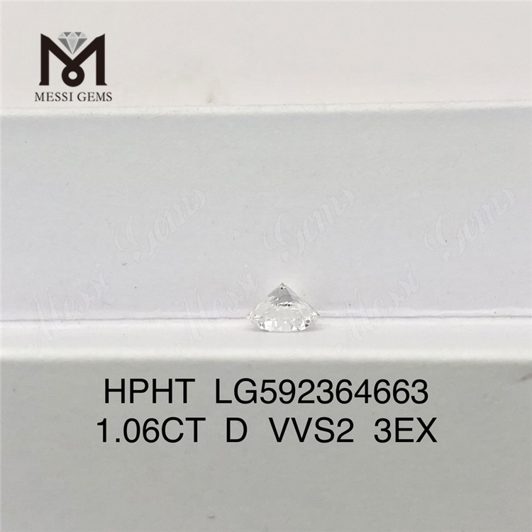 1.06CT D VVS2 3EX HPHT Diamond For Sale LG592364663 