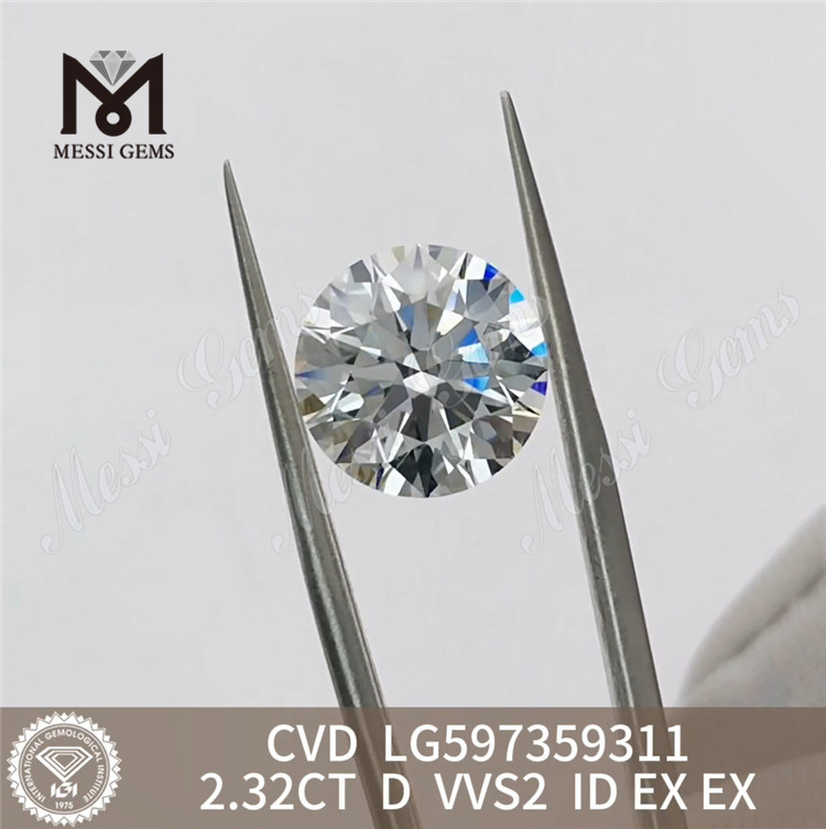2.32ct igi ias D VVS2 CVD Attus Diamonds at Wholesale