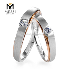Fashion Design 14k 18k Lab Grown Diamond Marriage Nuptialis Ring