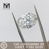 3.83CT D VS1 OVAL CVD IGI certificata adamantes Mole Brilliance丨Messigems LG605348984