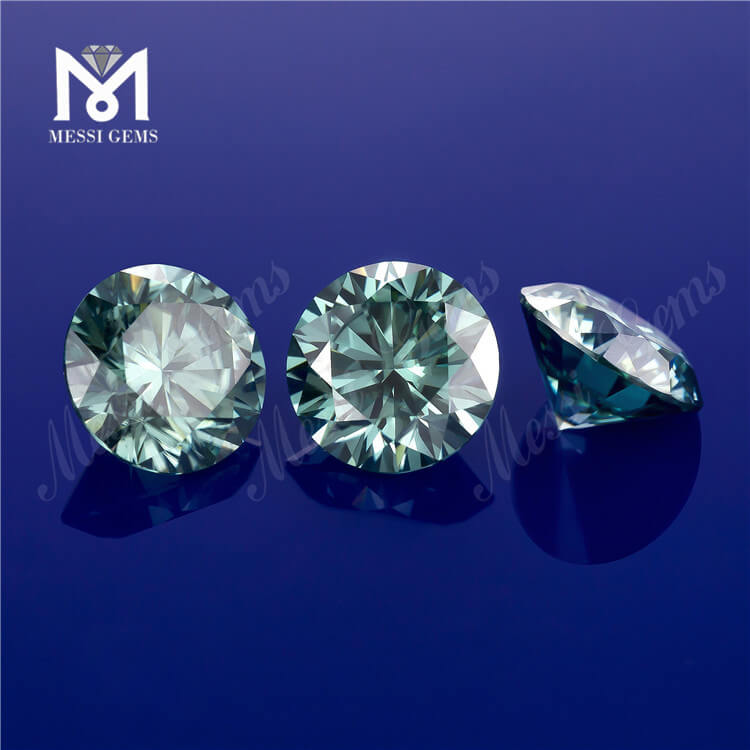 moissanite lapidibus solutam