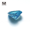 Gemstone Cordis solve lapides cubicos 9mm Aquamarine zirconia