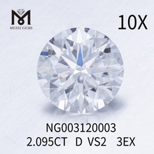 Circum lab diamonds 2.095ct D VS2 EX Cut Grade