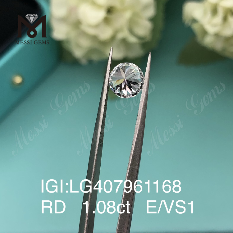 1.08CT E/VS1 circum IGI lab iaspis 1ct lab iaspis in sale