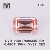 NG017080335 EM 0.48CT AMARYLLIS VVS2 2EX lab iaspis CVD 