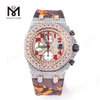 Homines Luxuriae manus praestrictae Diamond Moissanite Watch Custom Design