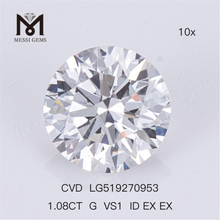 1.08ct G VS Round solve Lab Diamond Wholesale CVD