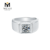 Wholesale 925 Sterling Silver Ring Moissanite Man Rings Couple Ring Jewelry for Men