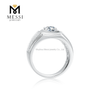 925 Sterling Silver Jewelry Man Ring in Silver Best Quality Moissanite Rings for Man