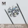 5.35CT D VVS2 ID circum CVD lab adamantibus excultus LG631425368丨Messigems 