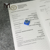 5.17CT VS1 EX EX QUADRATUM CUBICULUM MODIFICATUS FACETIAE GRAVIDUS RED CVD solve Blue Diamond LG579372153 
