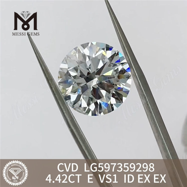 4.42CT E VS1 ID 4ct cvd iaspis Eco-Friendly Splendor LG597359298 Messigems