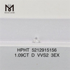 1.09CT D VVS2 3EX HPHT GIA non fodiuntur adamantes 5212915156丨Messigems 