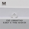 8.33ct igi certified diamond E VVS2 for Creandi Custom Engagement Rings丨Messigems LG604377431