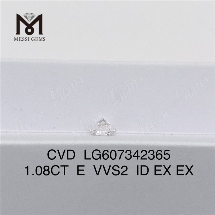 1.08CT E VVS2 lab adamas crevit 1 carat CVD Allure丨Messigems LG607342365