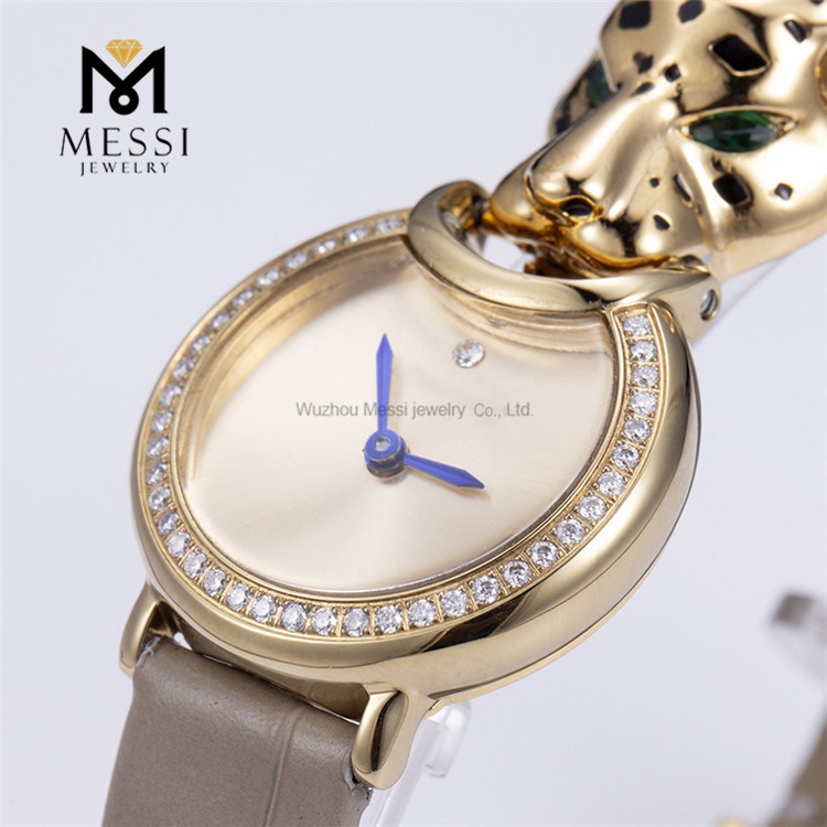 Nota Pardus Moissanite Vigilo pro Women