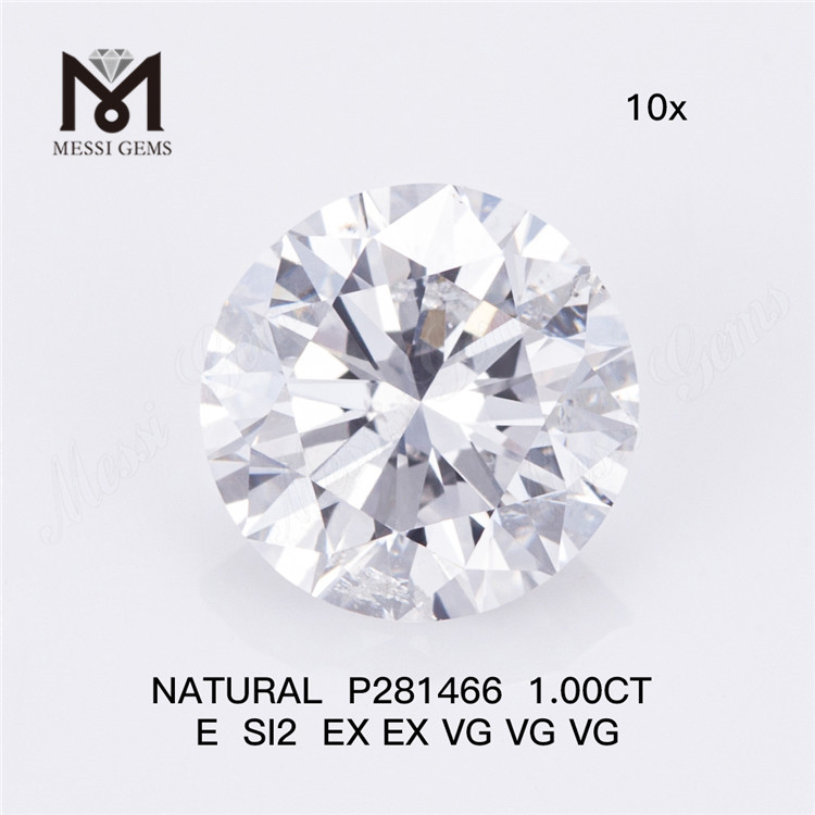 1.00CT E SI2 EX EX VG VG VG Tutus Naturalis Diamond P281466 Your Source for Bulk Purchases丨Messigems